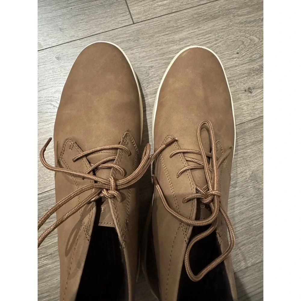 Izod Palmer Chukka Boots Men's Brown Lace-Up Round Toe Casual Shoes - 11 M